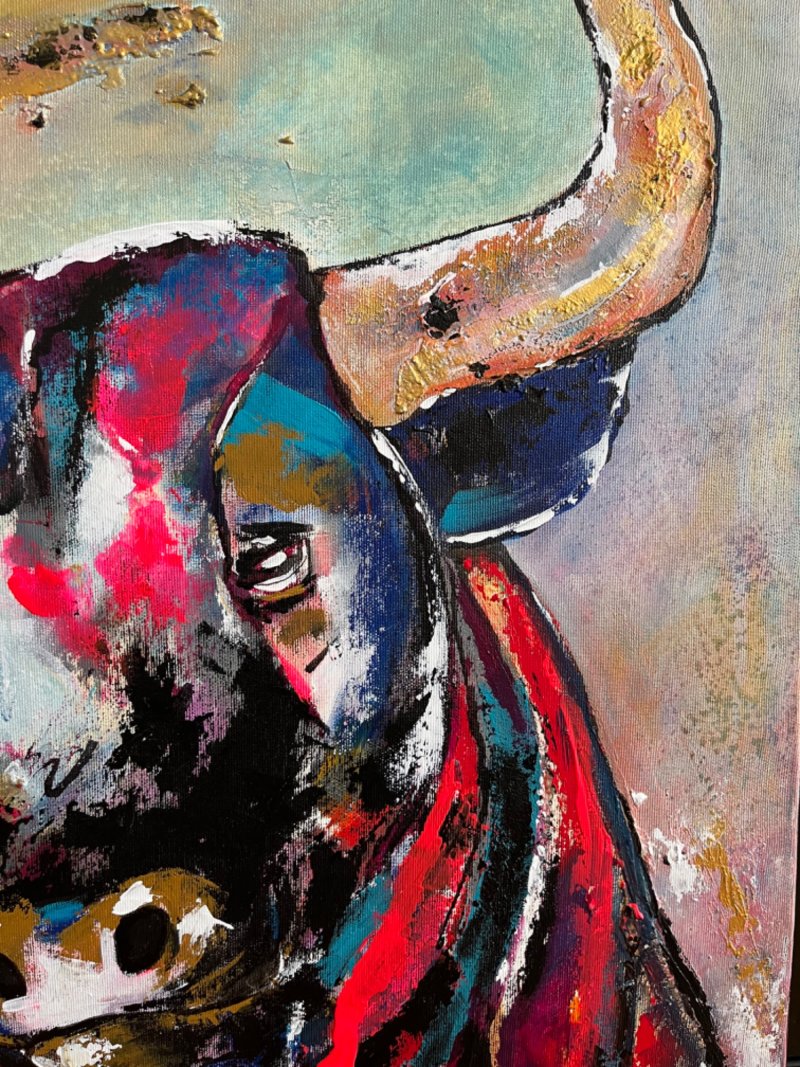 Bull II, Painting Djukic Dragana