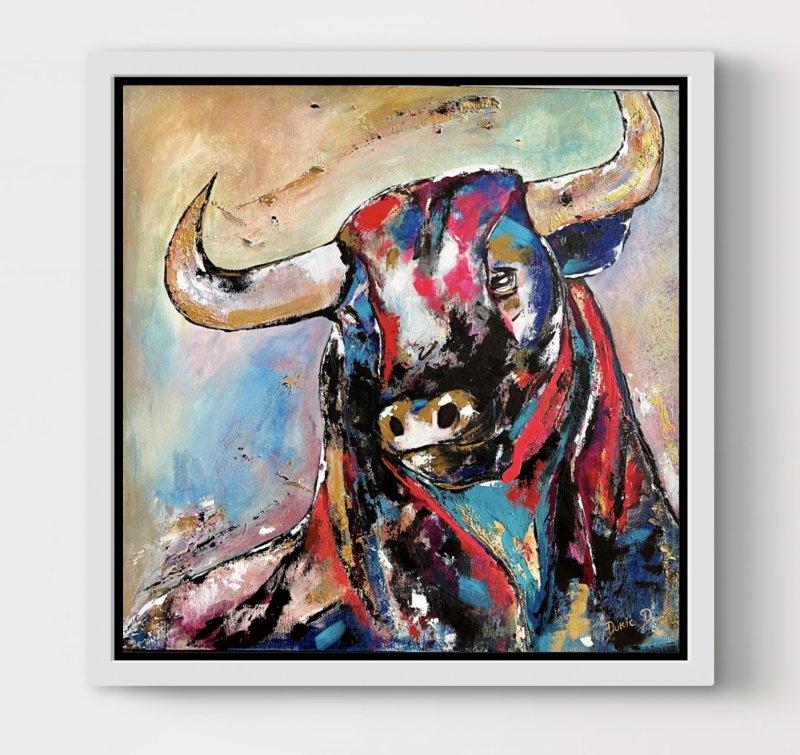 Bull II, Painting Djukic Dragana