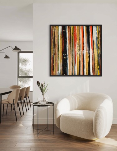 Golden threads, Painting Djukic Dragana