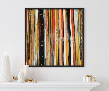 Golden threads, Painting Djukic Dragana