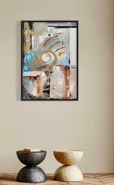 Fragments of the Unspoken, Painting Djukic Dragana