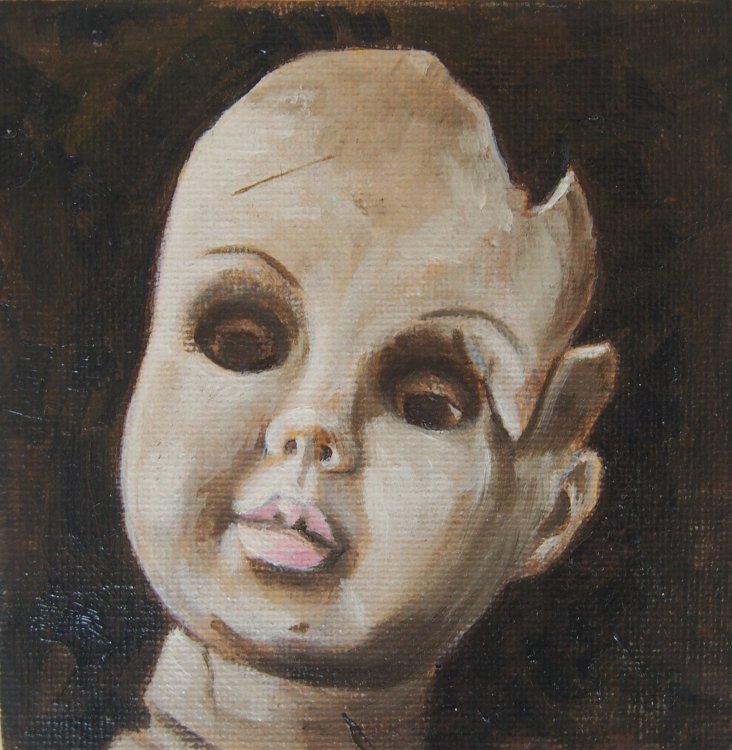 doll, Painting Lilic Snezana