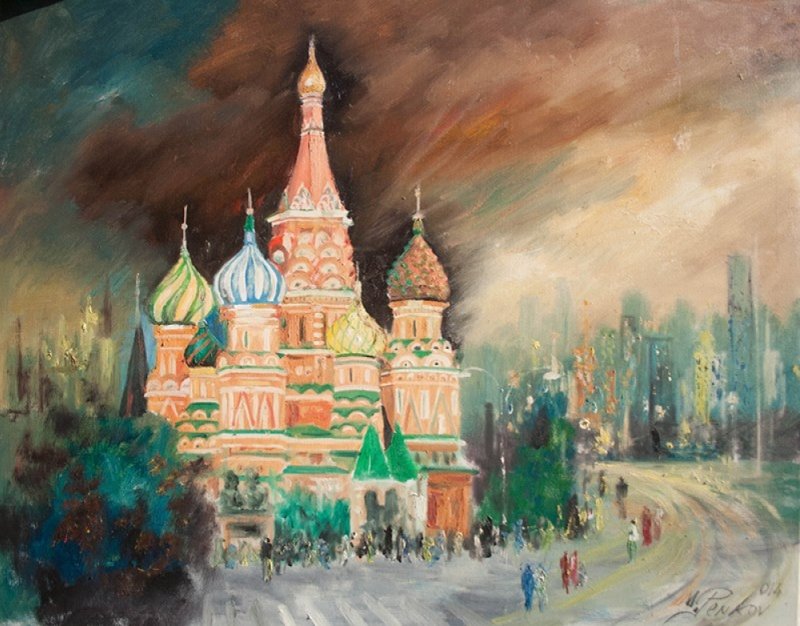 Moscow, Painting Hadzi Milica Zada