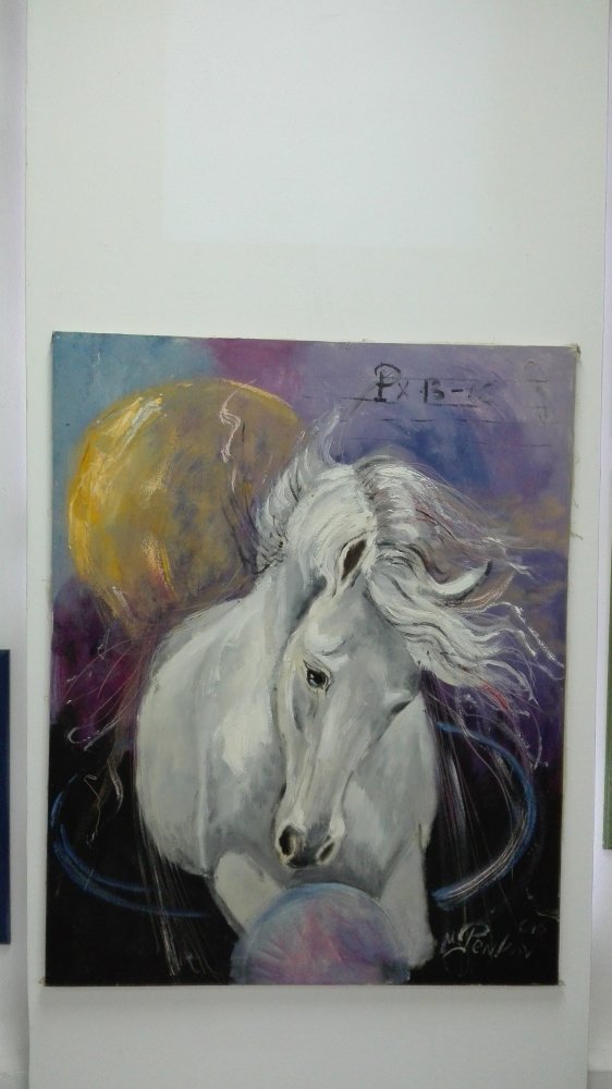 White Horse, Painting Hadzi Milica Zada