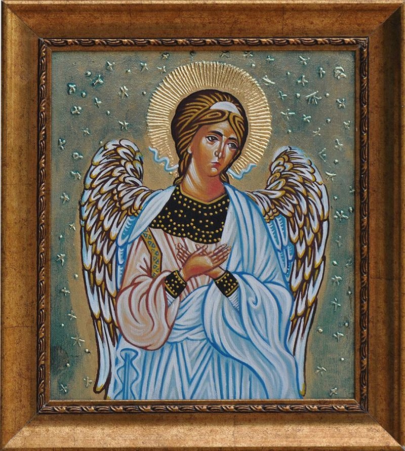 Guardian angel, Painting Hadzi Milica Zada