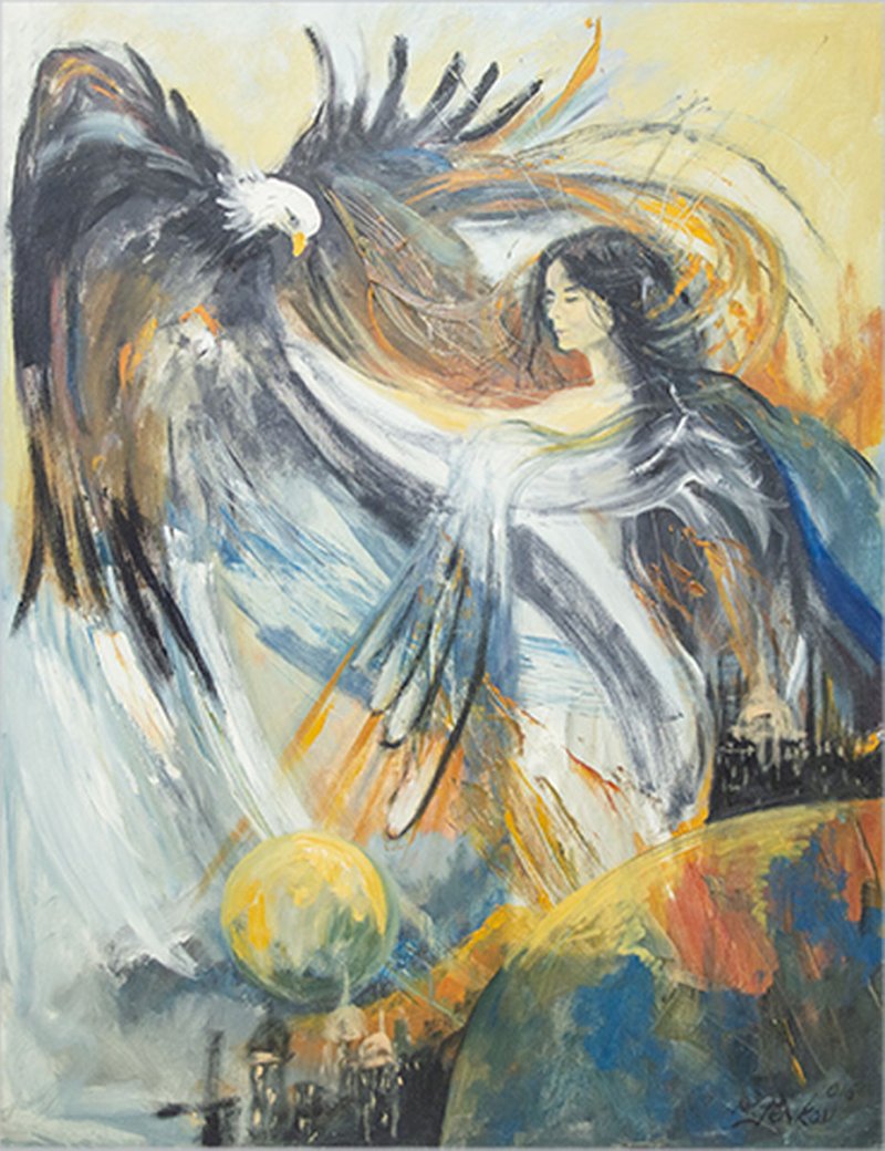 VOICE OF THE GUARDIAN ANGELS, Painting Hadzi Milica Zada