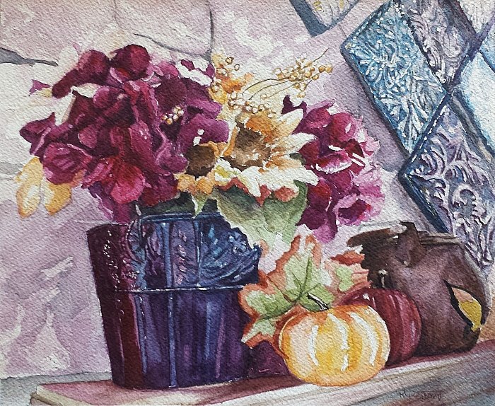 Flowers 1, Painting Petrović Radmila