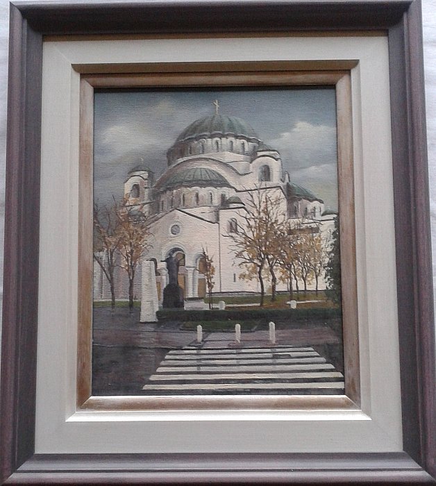 Hram Sv.Save, Painting Petrović Radmila