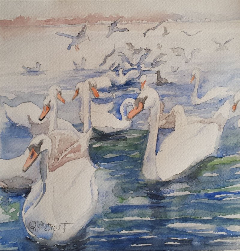 Zemun Quay, Painting Petrović Radmila
