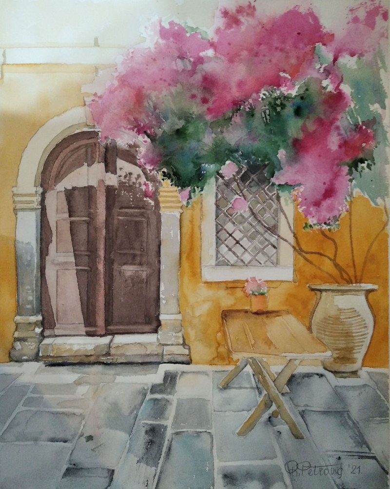 Greece 1, Painting Petrović Radmila