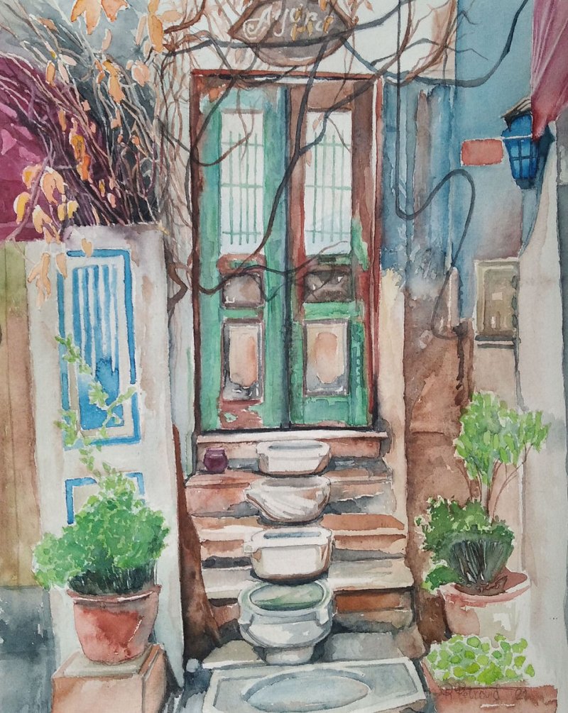Istanbul, Painting Petrović Radmila