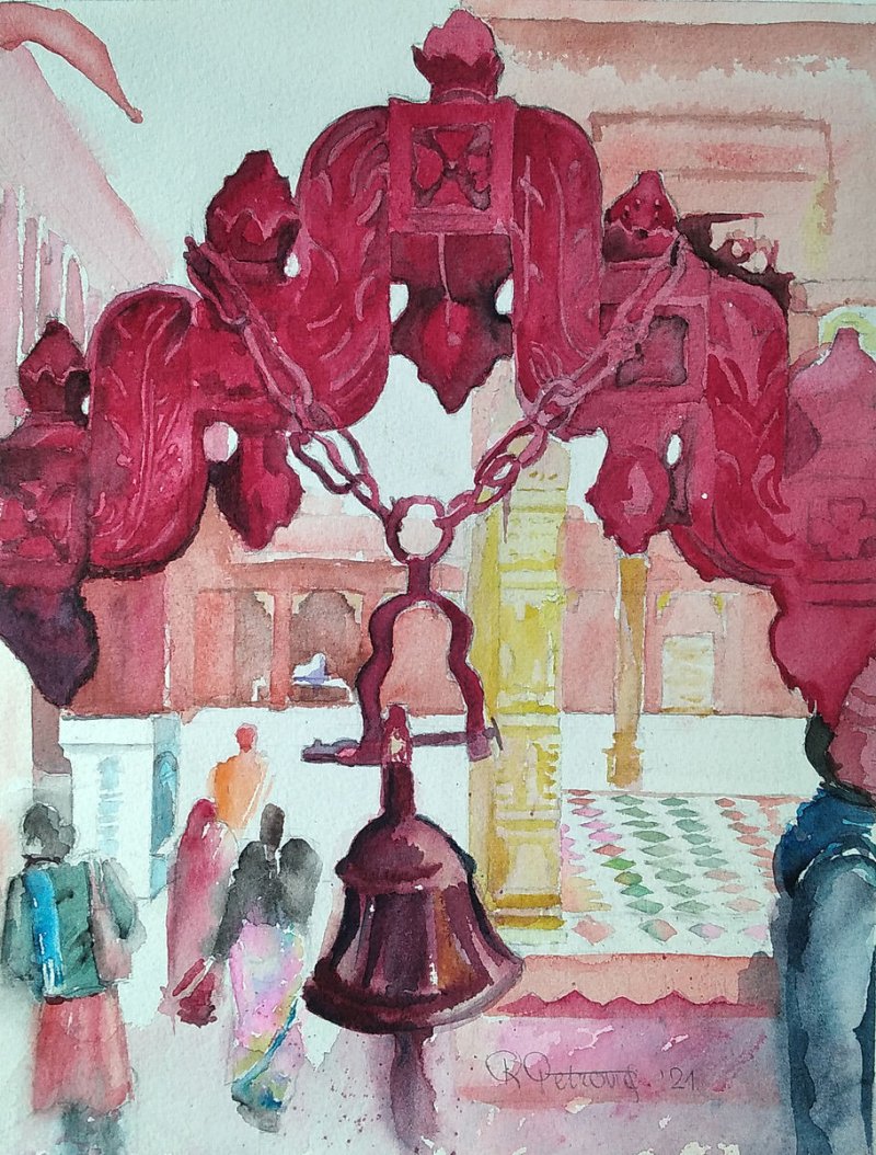 India 3, Painting Petrović Radmila