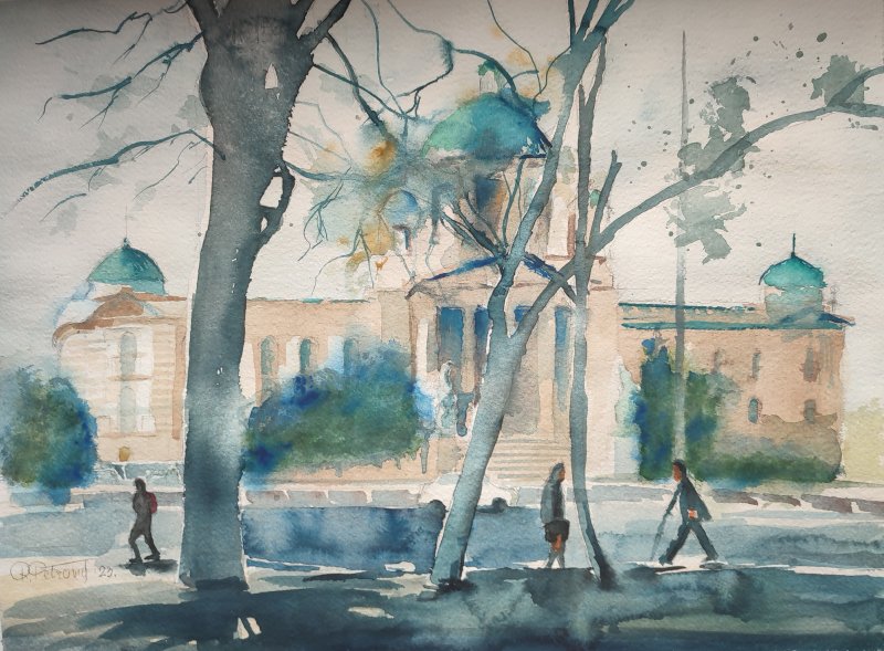 Belgrade 69, Parliament of Serbia, Painting Petrović Radmila