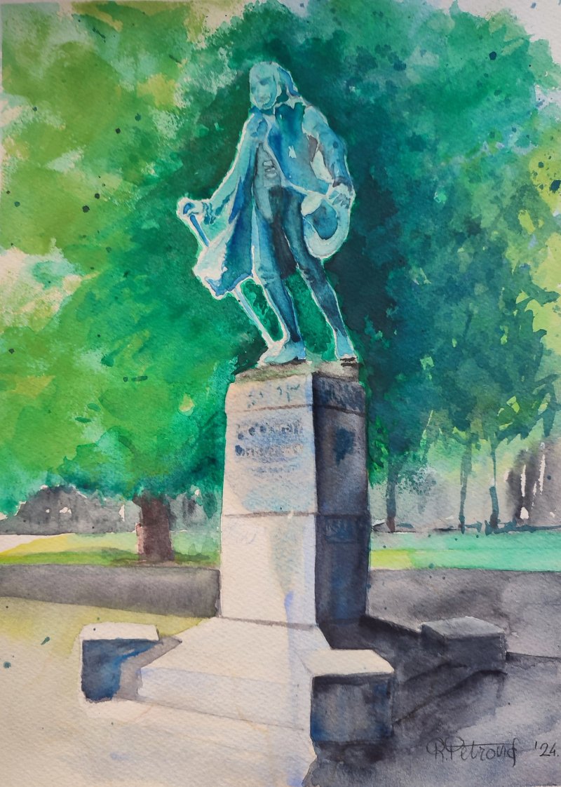 Belgrade 71, Dositej Obradović, Painting Petrović Radmila
