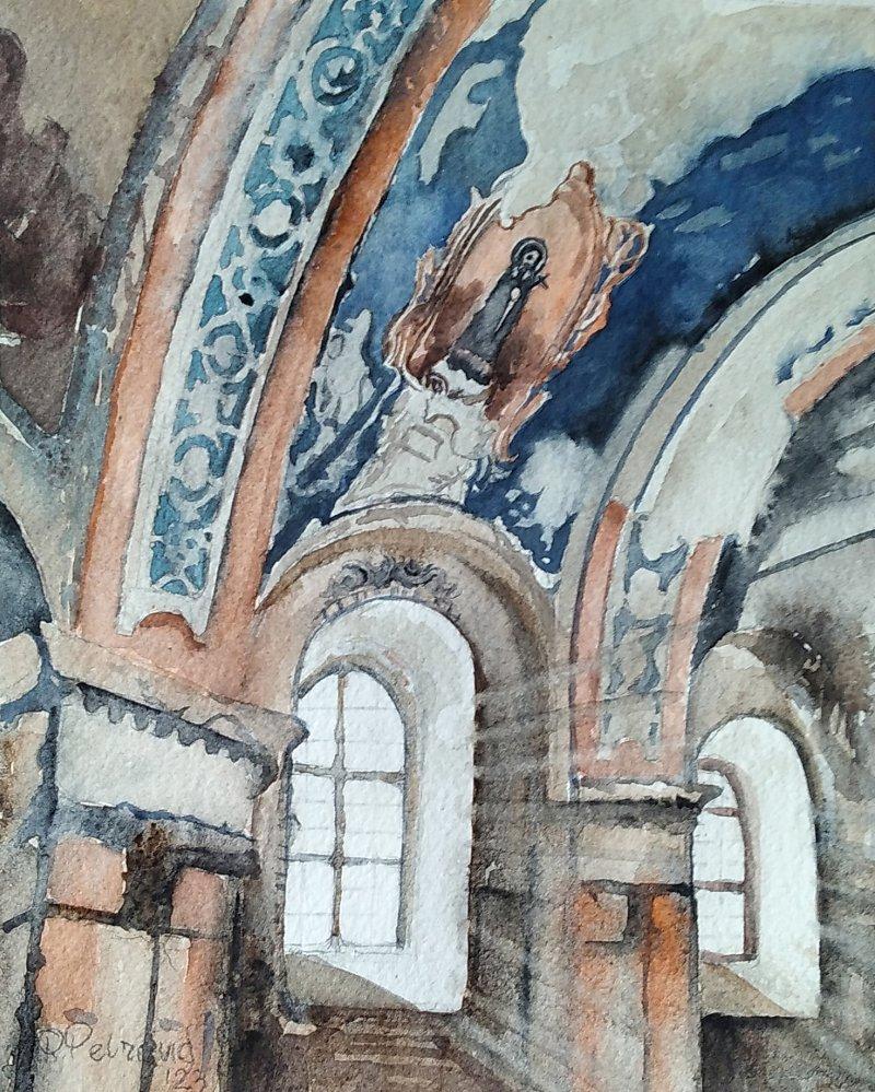 Manastir Ravanica, Painting Petrović Radmila