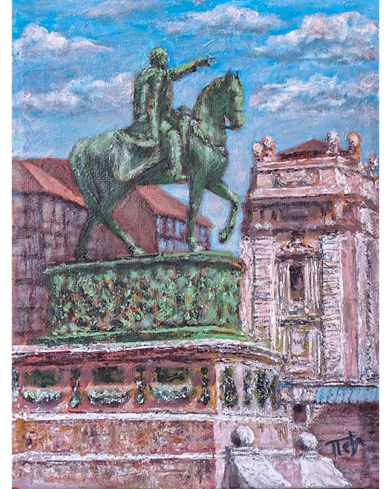 Spomenik -Knez Mihailo na konju- Beograd