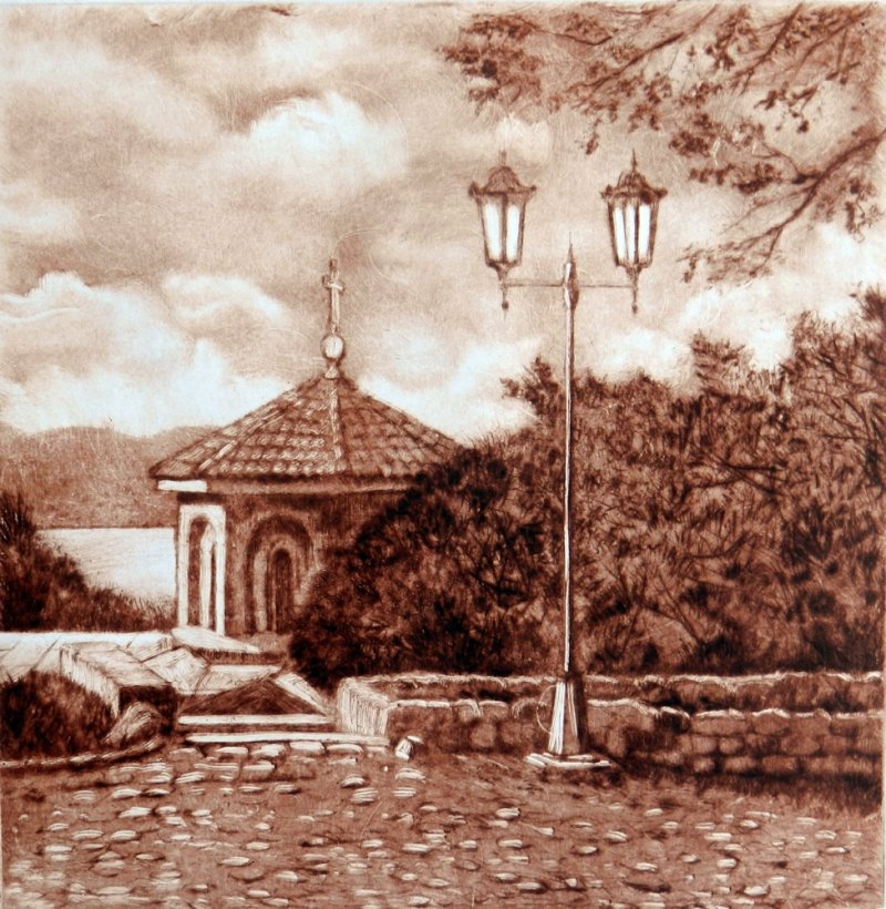 Church of Saint Petka, Belgrade, Painting Milosevic Predrag Pedja