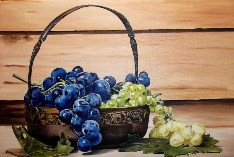 Still life, Painting Fekete Kormos Kinga
