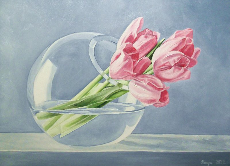 Spring, Painting Fekete Kormos Kinga
