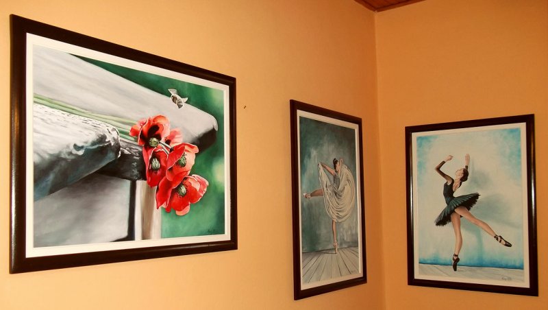 Poppy, Painting Fekete Kormos Kinga
