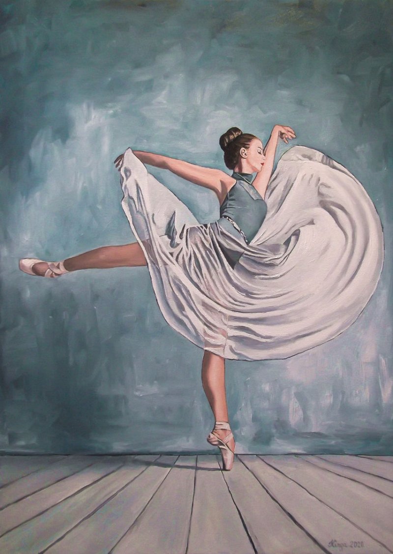 Freedom, Painting Fekete Kormos Kinga