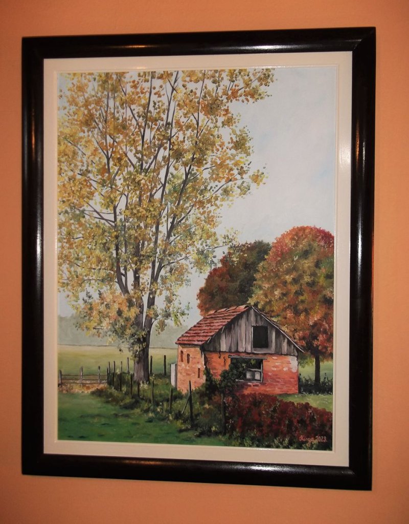 Time passes, Painting Fekete Kormos Kinga