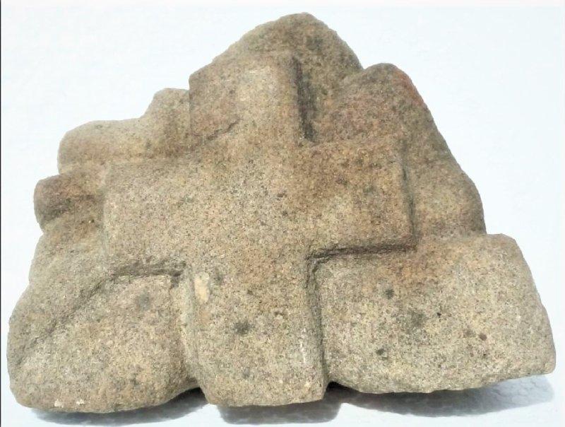 Byzantium - Cross on stone, Sculpture Ilić Ivan