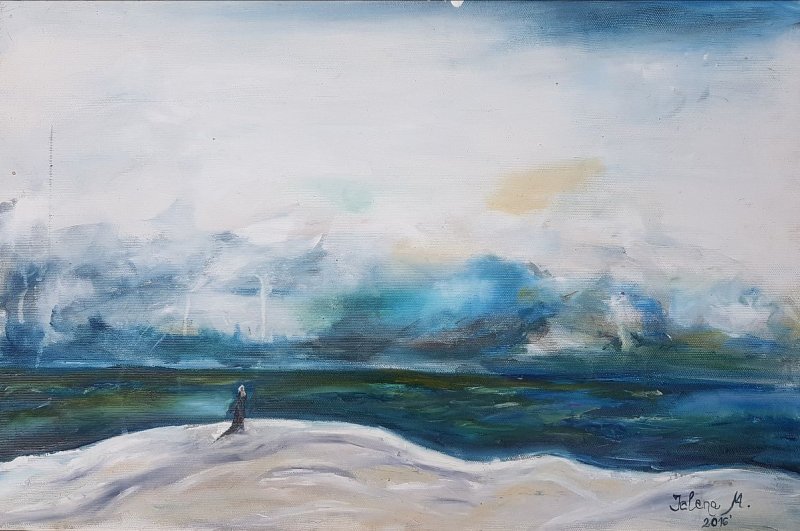 ``Daleko negde ko zna gde`?, Painting Malbaski Jelena