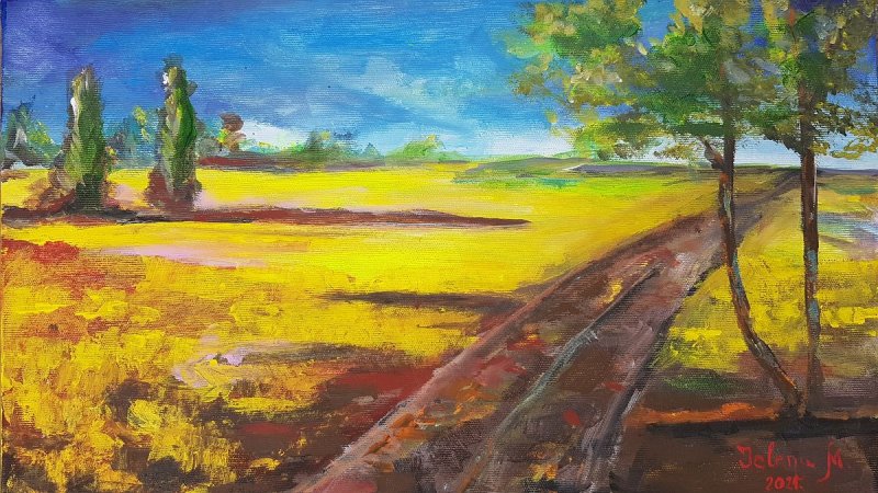 summer, Painting Malbaski Jelena