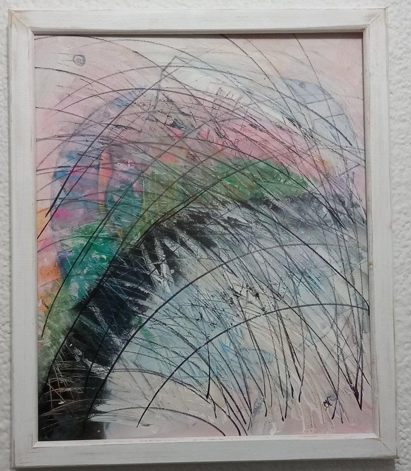scattered thoughts, Painting Lisinac Milka