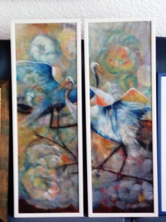 They are growing apart and they like it, Painting Lisinac Milka