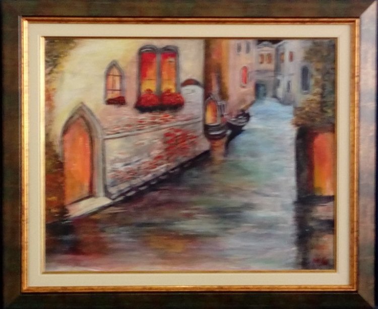Venecija, Painting Lisinac Milka