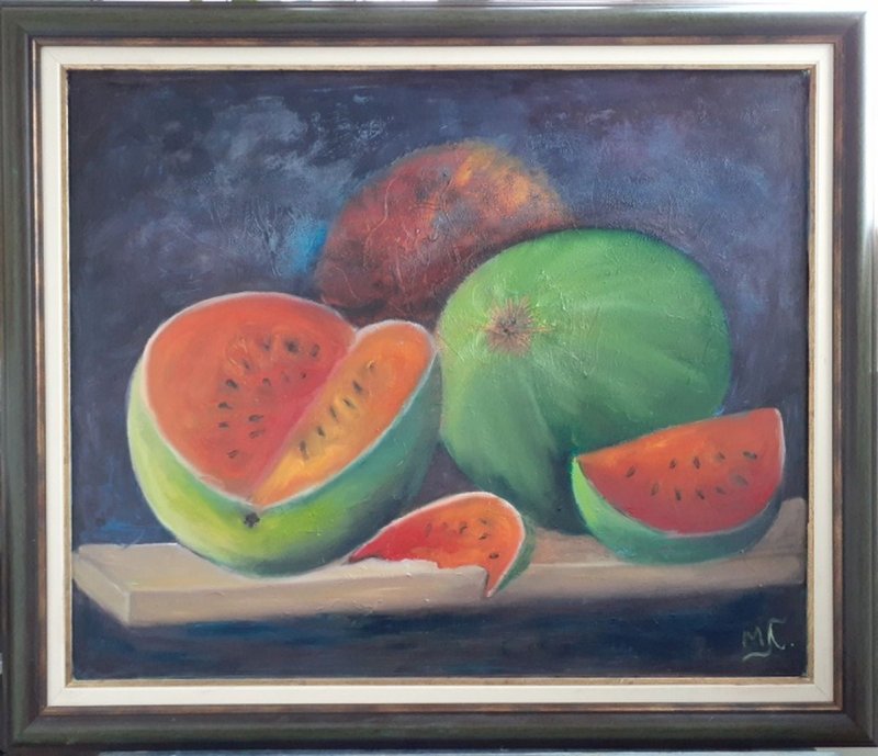 still life, Painting Lisinac Milka
