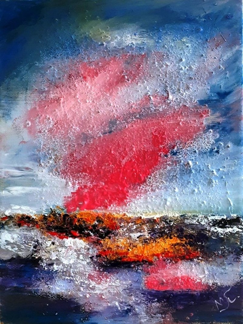 PARALLEL WORLD, Painting Lisinac Milka