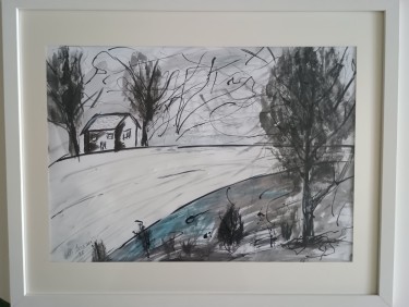landscape, Painting Lisinac Milka