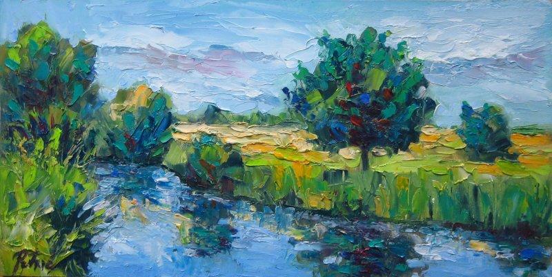 Swamp, Painting Petrić Gordan