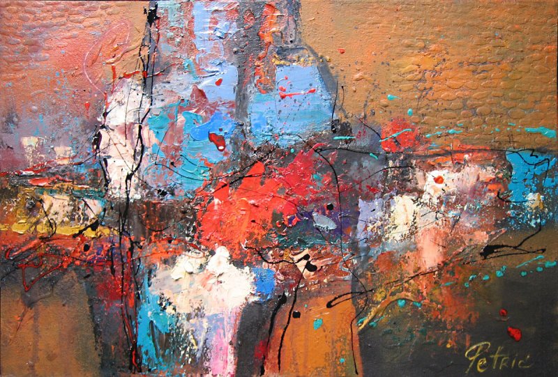 Composition 2, Painting Petrić Gordan