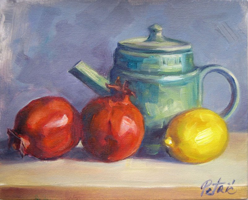 Still life, Painting Petrić Gordan