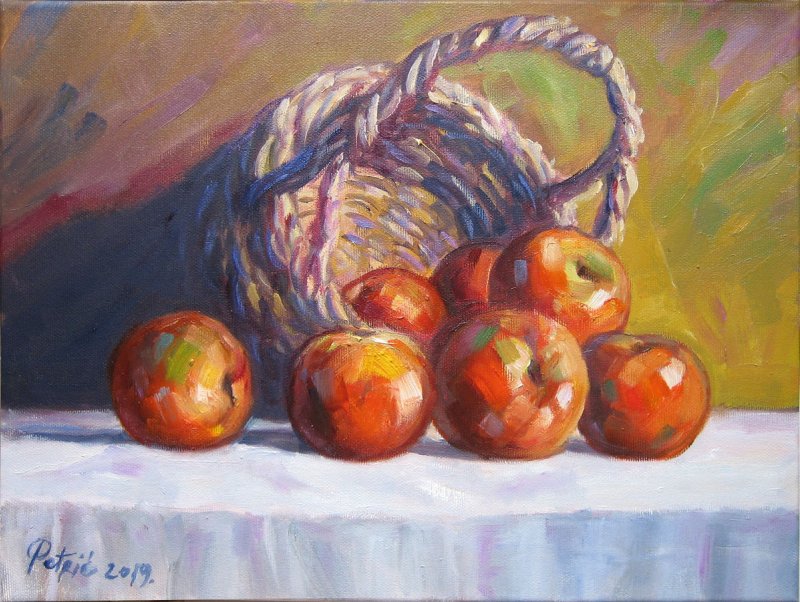 Apples, Painting Petrić Gordan