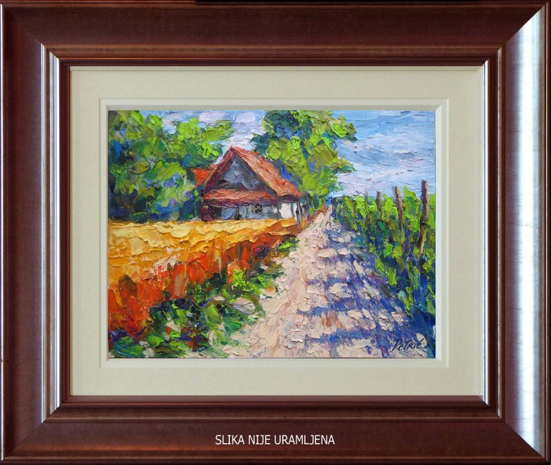 Kuća na kraju sela, Slika Petrić Gordan