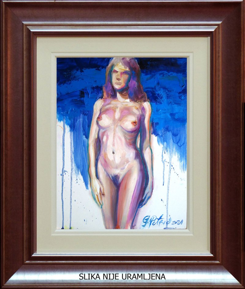 Nude, Painting Petrić Gordan