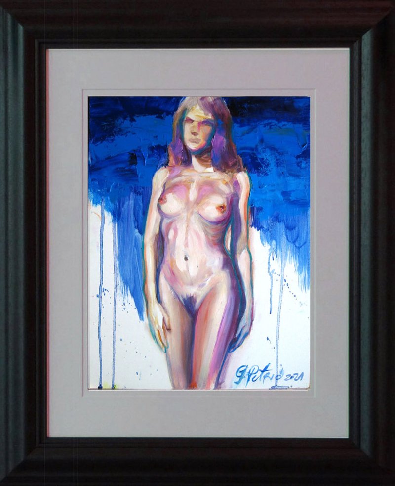 Nude, Painting Petrić Gordan