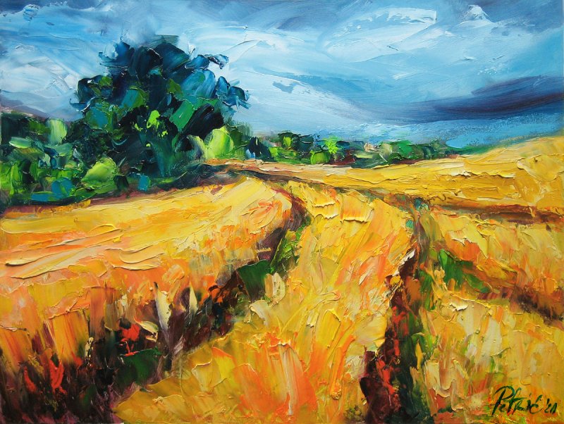 Summer day, Painting Petrić Gordan