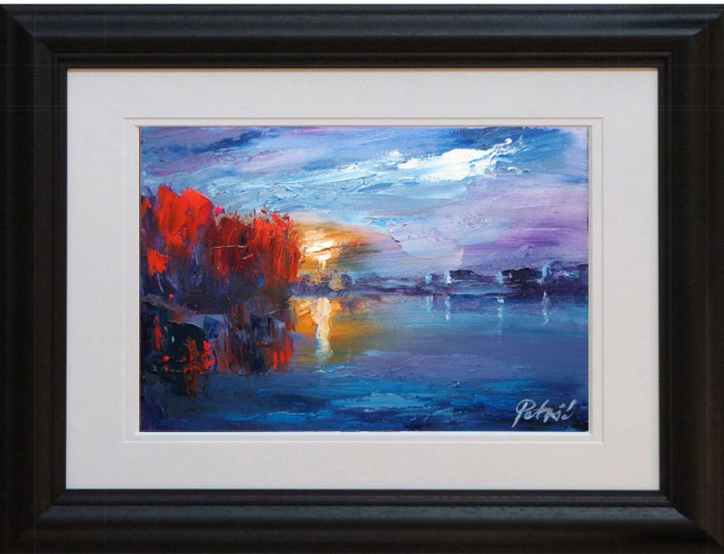 Sunset, Painting Petrić Gordan