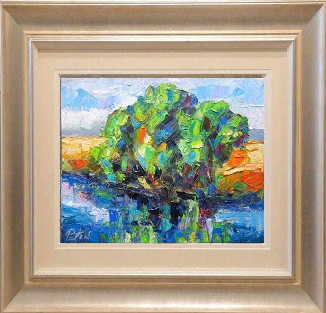 Stabla na obali, Painting Petrić Gordan