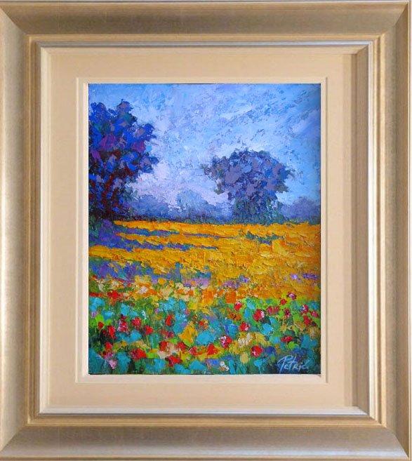 Flower field, Painting Petrić Gordan