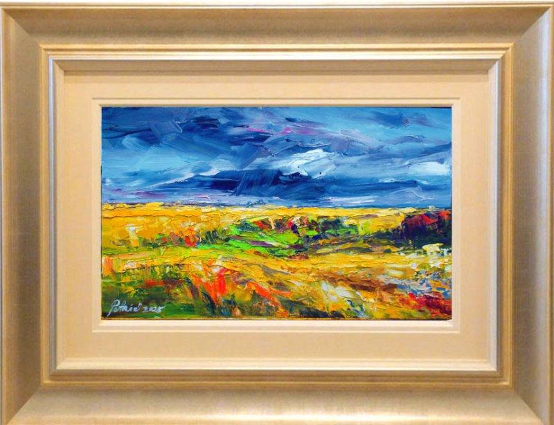 Clouds over the plain, Painting Petrić Gordan