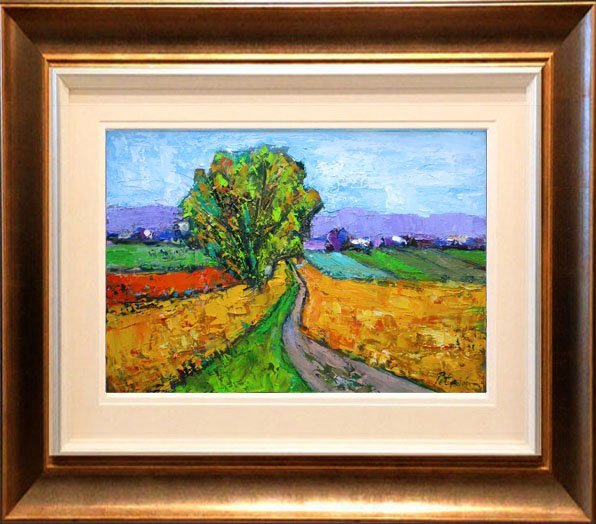 A view of the fields, Painting Petrić Gordan