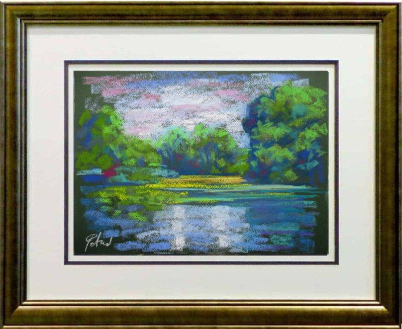Lake, Painting Petrić Gordan