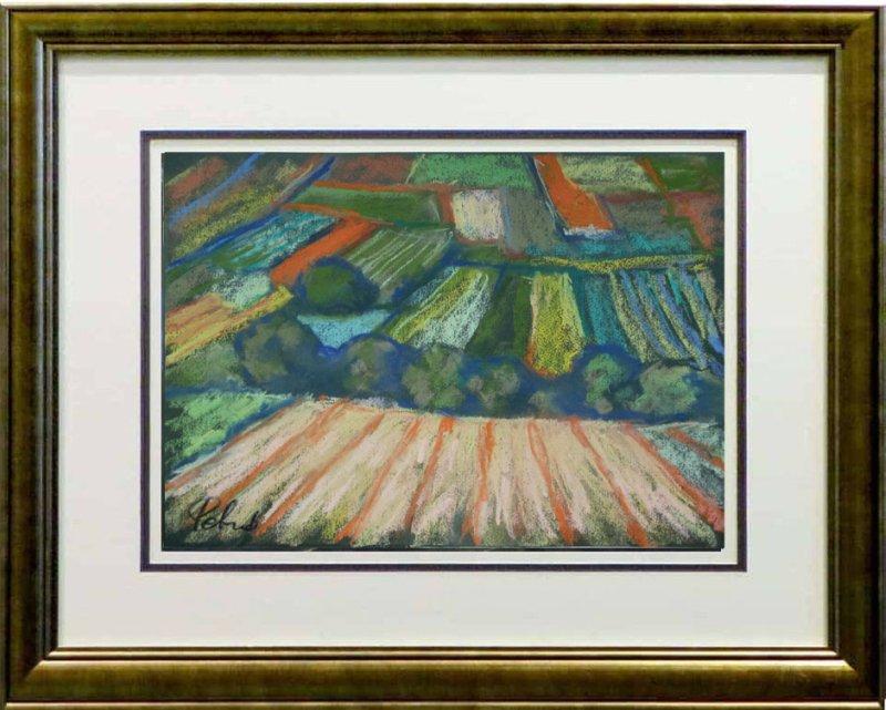 The fields, Painting Petrić Gordan